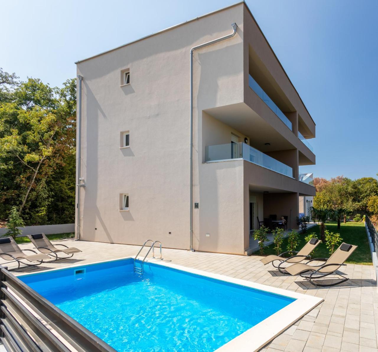 Villa Neda Malinska Esterno foto